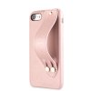 iPhone 7/8/SE Deksel Saffiano Strap Case Rosegull
