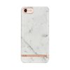 iPhone 6/6S/7/8/SE Deksel White Marble