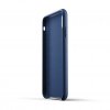 iPhone Xs Max Deksel Full Leather Wallet Case Monaco Blue