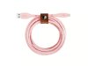 Kabel DuraTek Plus Lightning till USB-A med Stropp Rosa