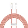 Kabel Dynamic Series USB-C till Lightning 2 m Oransje