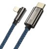 Kabel Legend Series USB-C till Lightning 1 m Blå