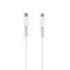 Kabel Liquid Silicone USB-C/Lightning 1.2m Hvit
