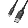Kabel Micro-USB/USB-A 2m Svart