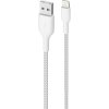 Kabel Ultra Strong Fabric Cable USB-A/Lightning 2m Hvit