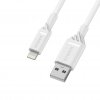 Kabel USB-A/Lightning 1 m Hvit