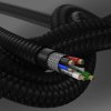 Kabel USB-C/USB-C Premium Cable 3m Glamour Black