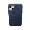 iPhone 14 Plus Deksel Karbonfibermønster Blå