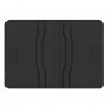 Kortholder Card Wallet Snap Leather Svart