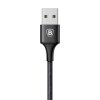 LaddKabler 2-i-1 Micro USB + USB Type-C Svart