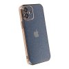 iPhone 11 Deksel Glitter Transparent Støtsikker Gull
