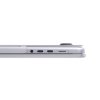 MacBook Air 13 M2 (A2681) Deksel Transparent Hvit