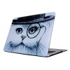 Macbook Air 13 Deksel HardPlast Cool Cat med Monokel
