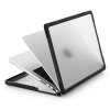 MacBook Pro 14 M1 (A2442)/M2 (A2779) Deksel Svart Kant Transparent Klar