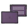 MacBook Pro 14 M1 (A2442)/M2 (A2779) Deksel Svart Kant Transparent Lilla