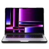 MacBook Pro 14 M1 (A2442)/M2 (A2779) Deksel Svart Kant Transparent Svart