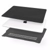 MacBook Pro 15 Touch Bar Deksel HardPlast Transparent Svart (A1707. A1990)