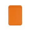 MagSafe Kortholder Skinntekstur Oransje