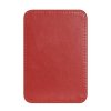 MagSafe Kortholder Magnetic Leather Wallet Rød