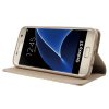 MobilEtui till Samsung Galaxy S7 PU-skinn Kortlomme Gull
