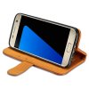 Mobilplånbok till Samsung Galaxy S7 Löstagbart Deksel LjusBrun
