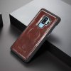 Mobilplånbok till Samsung Galaxy S9 Plus Löstagbart Deksel MörkBrun