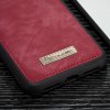Mobilplånbok till Sony Xperia XZ2 Delskinn TPU Löstagbart Deksel Rød