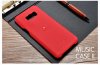 MobilDeksel till Samsung Galaxy S8 Plus PU-skinn Rød