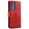 Motorola Edge 20 Pro Etui Stripe Rød
