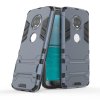 Motorola Moto G6 Plus Deksel Armor Silikon Hardplast Mörkblå