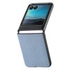 Motorola Razr 40 Ultra Deksel Karbonfibertekstur Blå
