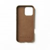 iPhone 16 Pro Max Deksel Full Leather Case Dark Tan
