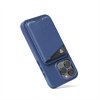 Kortholder Full Leather Magnetic Wallet Monaco Blue