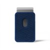 Kortholder Full Leather Magnetic Wallet Monaco Blue