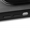 iPhone 14 Deksel Full Leather Case MagSafe Svart