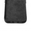 iPhone 14 Deksel Full Leather Case MagSafe Svart