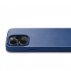 iPhone 14 Pro Deksel Full Leather Case MagSafe Monaco Blue