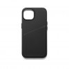 iPhone 14 Deksel Full Leather Wallet Case Svart