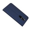 Nokia 5.1 Plus Etui Flip Case PU-skinn Kortlomme Mörkblå
