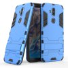 Nokia 8.1 Deksel Armor Hardplast Stativfunksjon Ljusblå