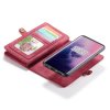 OnePlus 7 Pro Mobilplånbok Kortlomme Löstagbart Deksel Rød