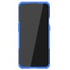 OnePlus 9 Deksel Dekkmønster Stativfunksjon Blå