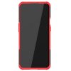 OnePlus 9 Deksel Dekkmønster Stativfunksjon Rød