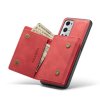 OnePlus 9 Pro Deksel M1 Series Avtakbart Kortholder Rød