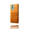 OnePlus 9 Pro Deksel To Kortlommer Oransje