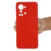 OnePlus Nord 2T Deksel med Stropp Silikon Rød