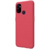 OnePlus Nord N100 Deksel Frosted Shield Rød