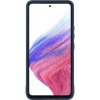 Original Galaxy A53 5G Deksel Protective Standing Cover Transparent Navy