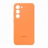 Original Galaxy S23 Deksel Silicone Case Oransje