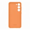 Original Galaxy S23 Deksel Silicone Case Oransje